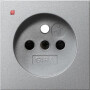 GIR94526 / Abd. Steckd. Erdstift + SH System 55 F Alu / EAN 4010337024873