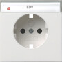 GIR923112 / Abd. SCHUKO BSF + SH Flächenschalter Reinweiß / EAN 4010337025498