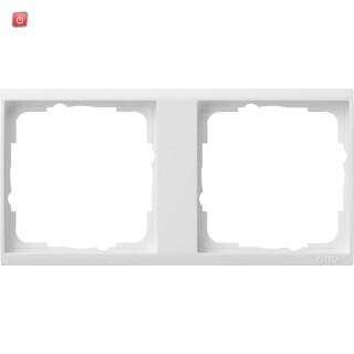 GIR1462723 / Zwischenr. 2f Gira Event Klar Reinweiß / EAN 4010337070566