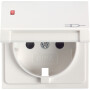 GIR144203 / Abd. SCHUKO KD + SH System 55 Reinweiß / EAN 4010337059714