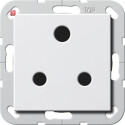 GIR277403 / Steckd. BS Round Pin 15 A SH System 55...