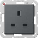 GIR277628 / Steckd. BS 13 A SH System 55 Anthrazit / EAN...