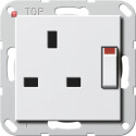 GIR277803 / Steckd. BS 13 A gesch. + SH System 55...