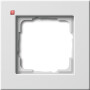 GIR211207 / Abdeckrahmen 1f Gira E22 BS 80 Reinweiß / EAN 4010337073437