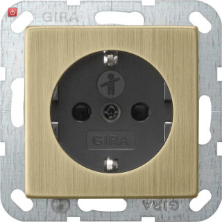 GIR183603 / SCHUKO SH SRK System 55 Bronze/Schwarz / EAN 4010337661344