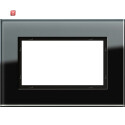 GIR100105 / Abdeckrahmen 1,5f Gira Esprit G Schwarz / EAN...