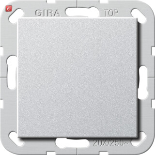 GIR283626 / Wippschalter BS 20 AX Aus 2-p System 55 F Alu / EAN 4010337078968
