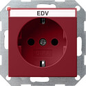 GIR147402 / SCHUKO BSF System 55 Rot / EAN 4010337014157