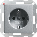 GIR18326 / SCHUKO SH SRK System 55 F Alu / EAN 4010337183266