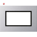 GIR100117 / Abdeckrahmen 1,5f Gira Esprit Aluminium / EAN...