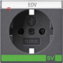 GIR923128 / Abd. SCHUKO BSF + SH SV System 55 Anthrazit / EAN 4010337025542
