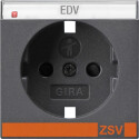 GIR923328 / Abd. SCHUKO BSF + SH ZSV System 55 Anthrazit...