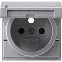 GIR96526 / Abd. Steckd. Erdstift KD + SH System 55 F Alu...