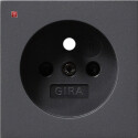 GIR94528 / Abd. Steckd. Erdstift + SH System 55 Anthrazit...