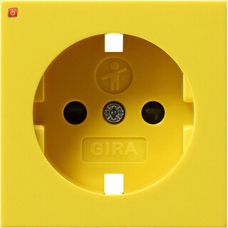 GIR921106 / Abd. SCHUKO SH System 55 Gelb / EAN 4010337025382