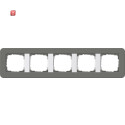 GIR215413 / Abdeckrahmen 5f Gira E3...