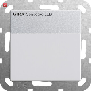GIR237826 / Sensotec LED o.Fernbedienung System 55 F Alu / EAN 4010337014546