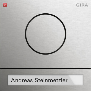 GIR5565920 / Türstationsmod. System 106 Edelstahl / EAN 4010337022480