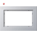 GIR100125 / Abdeckrahmen 1,5f Gira E2 F Alu / EAN...