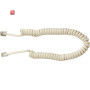 GIR141701 / Hörerkabel Türko System 55 Cremeweiß / EAN 4010337010753