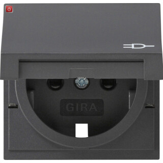 GIR144228 / Abd. SCHUKO KD + SH System 55 Anthrazit / EAN 4010337059745