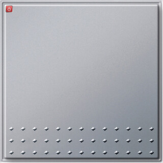GIR91665 / Wippe Tastschalter Gira TX_44 F Alu / EAN 4010337916659