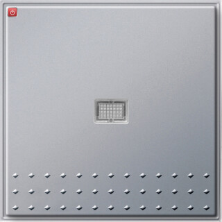 GIR91465 / Wippe Tast-Kontroll Gira TX_44 F Alu / EAN 4010337914655