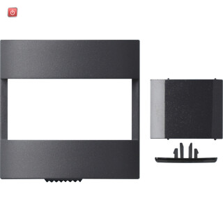 GIR147128 / Abd. Automatiksch. Komfort System 55 Anthrazit / EAN 4010337075608