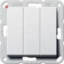GIR283026 / Wippschalter BS 3f Aus System 55 F Alu / EAN...
