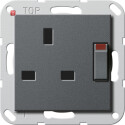 GIR277828 / Steckd. BS 13 A gesch. + SH System 55...