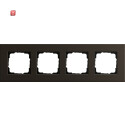 GIR214127 / Abdeckrahmen 4f Gira Esprit Alum.Braun / EAN...