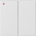GIR2991201 / Wippe 2f gerade Gira E22 Reinweiß /...