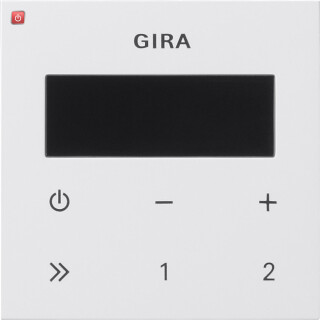 GIR248003 / Bedienaufs. UP-Radio RDS System 55 Reinweiß / EAN 4010337777021