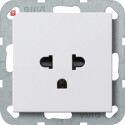 GIR284003 / Steckd. Schutz EURO-US 16 A System 55...