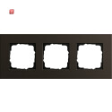 GIR213127 / Abdeckrahmen 3f Gira Esprit Alum.Braun / EAN...