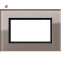 GIR1001122 / Abdeckrahmen 1,5f Gira Esprit G Umbra / EAN...