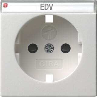 GIR92303 / Abd. SCHUKO BSF + SH System 55 Reinweiß / EAN 4010337025153
