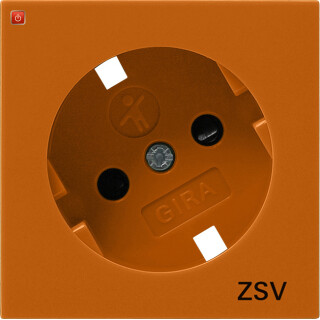 GIR926109 / Abd. SCHUKO 30° + SH ZSV System 55 Orange / EAN 4010337025733