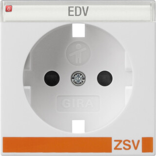 GIR923303 / Abd. SCHUKO BSF + SH ZSV System 55 Reinweiß / EAN 4010337025610