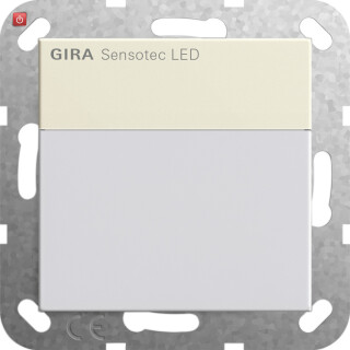 GIR237801 / Sensotec LED o.Fernbedienung System 55 Cremeweiß / EAN 4010337014522