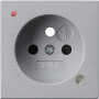 GIR94926 / Abd. Steckd. Erdstift Kontroll + SH System 55 F Alu / EAN 4010337026075
