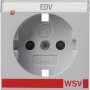GIR923226 / Abd. SCHUKO BSF + SH WSV System 55 F Alu / EAN 4010337025573