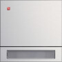 GIR5531926 / Ruftastenmodul 1f System 106 Aluminium / EAN 4010337022619