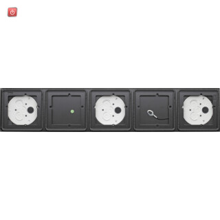 GIR5505910 / AP-Gehäuse 5f System 106 Anthrazit / EAN 4010337022992