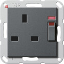 GIR278028 / Steckd. BS 13 A gesch. Kontroll + SH System...