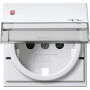 GIR144603 / Abd. SCHUKO KD BSF + SH System 55 Reinweiß / EAN 4010337059752