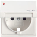 GIR144227 / Abd. SCHUKO KD + SH System 55 Reinweiß...