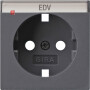 GIR144728 / Abd. SCHUKO BSF System 55 Anthrazit / EAN 4010337030911
