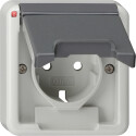 GIR92030 / OT SCHUKO WG AP Grau / EAN 4010337920304