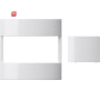GIR147003 / Abd. Automatiksch. Standard System 55 Reinweiß / EAN 4010337020974